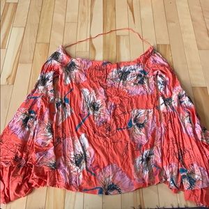 Fun Free People retro style long sleeve